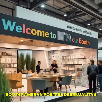 booth pameran portable berkualitas